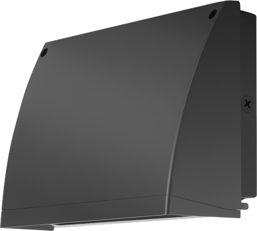 Slim Wallpack 57W,Full Cutoff, 5000k, LED 120V photocell, Bronze Wp2