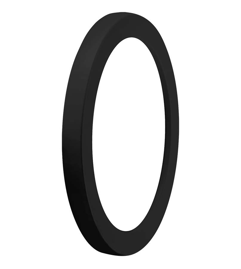 LENS AND  DOOR FRAME REPLACEMENT GNLED BLACK WITH  FROSTED LENS