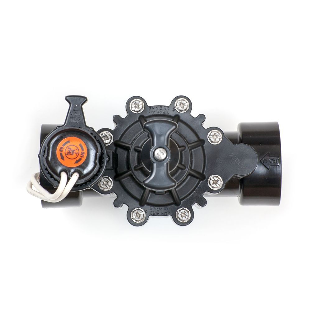 150PGA - 1 1/2 in. Inlet Inline Plastic Residential/Commercial Irrigation Valve
