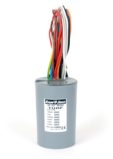 FD601TURF - FD Series 2-Wire Decoder - Signal Line, 6 Individual Valves