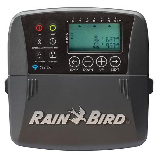 ST8I-2.0, 8-Zone Smart Irrigation WiFi Sprinkler Timer (indoor)