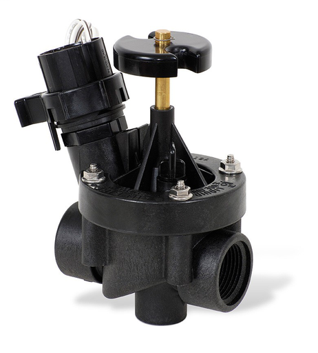 100PESB - 1 in. Inlet Inline Plastic Industrial Irrigation Valve