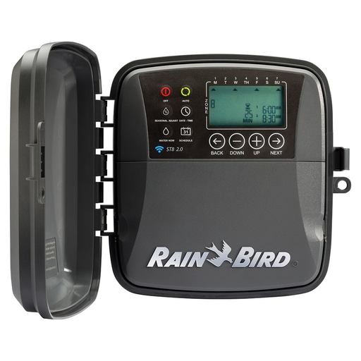 ST8O-2.0: 8-Zone Smart Irrigation WiFi Sprinkler Timer (outdoor)