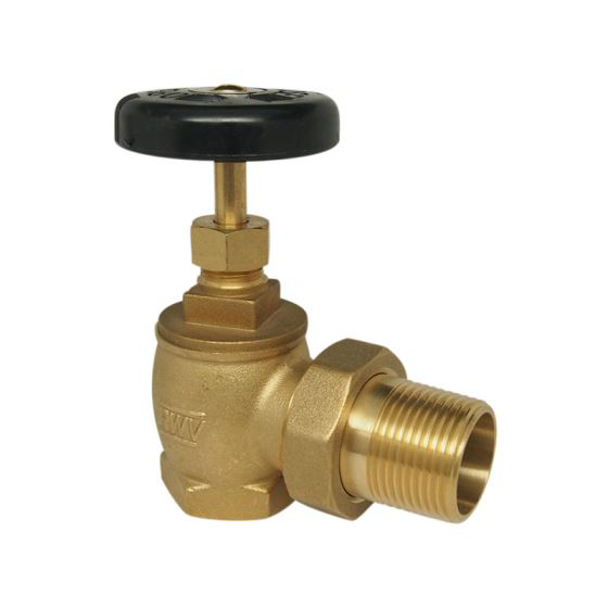 9101F Brass Steam Radiator Valve - 9101F1