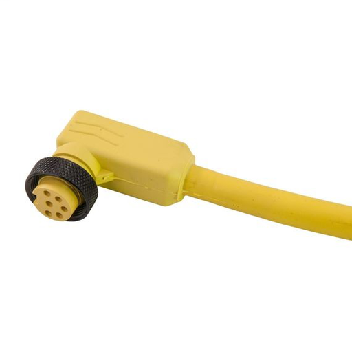 Mini-Link Plug Assembly, Rubber, Female 90 Deg, 7 Pole, 12', 16 Awg