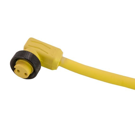 Mini-Link Plug Assembly, Rubber, Female 90 Deg, 6A Pole, 6', 16 Awg