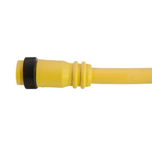 Mini-Link Plug Assembly, Pvc, Female, 12 Pole, 12', 16 Awg