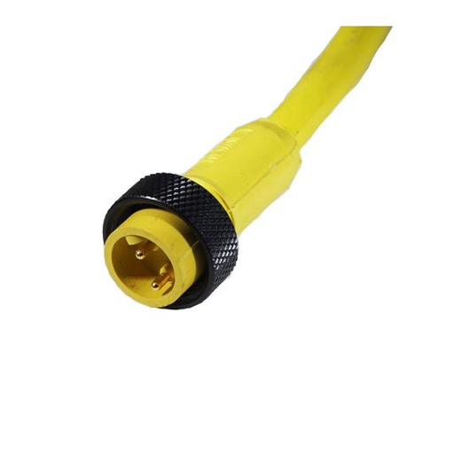 Mini-Link Plug Assembly, Rubber, Male, 4 Pole, 12', 16 Awg