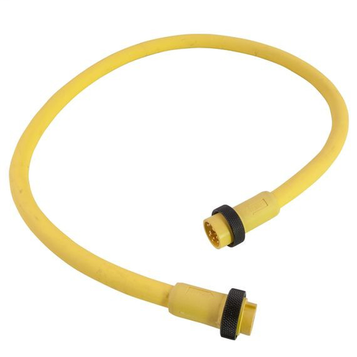 Mini-Link Cable Assembly, Rubber, Male/Female, 10 Pole, 3', 16 Awg