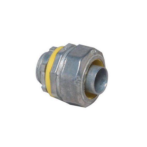 Liqua-Seal Connector, Straight, 3/8" Npt, Die Cast Zinc