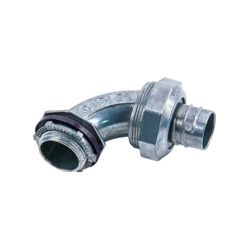 Liqua-Seal Connector, 90 Deg, 2" Npt, Die Cast Zinc