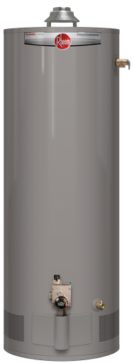 Professional Classic Atmospheric 40 Gallon Natural Gas Water Heater with 6 Year Limited Warranty PROG40-38N RH62