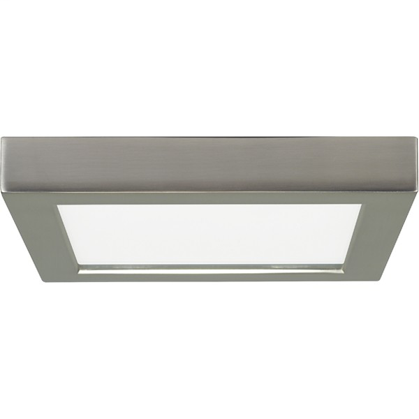 13.5W/LED/7"FLUSH/27K/SQ/BN
