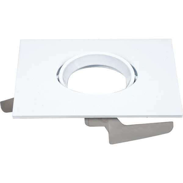 Freedom Square 5"-6" Gimbal Trim Option for 5" / 6" base unit; White finish