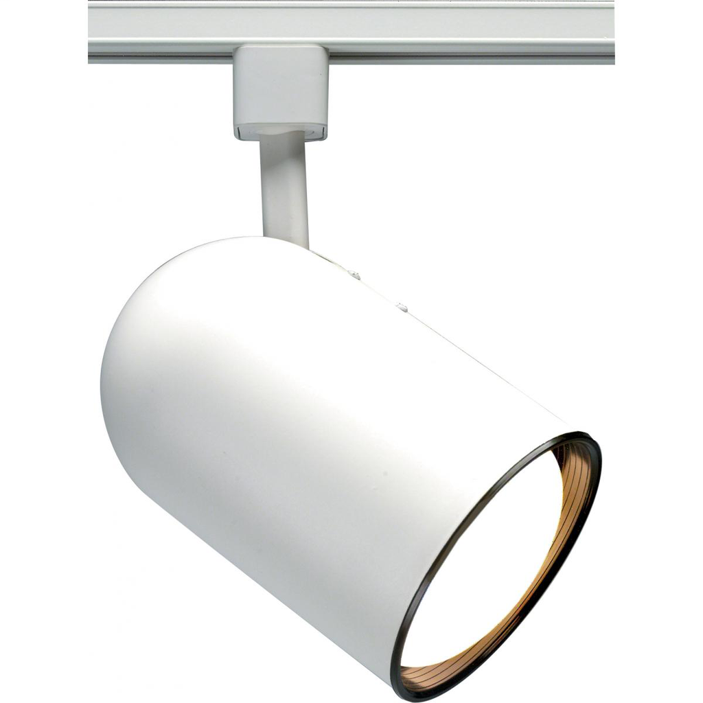 Product image for Satco TH210 1 Light - R30 - Track Head - Bullet Cylinder - White Finish