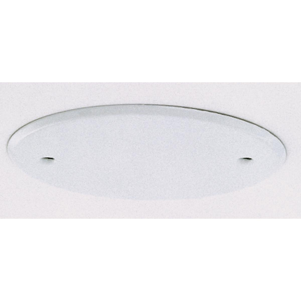 Mayer-DDS-Blank Up Kit For 4" Box, White Finish, 5" Diameter, 2-8/32 Bar Holes, 3-1/2" Center To Center, Includes Hardware-1