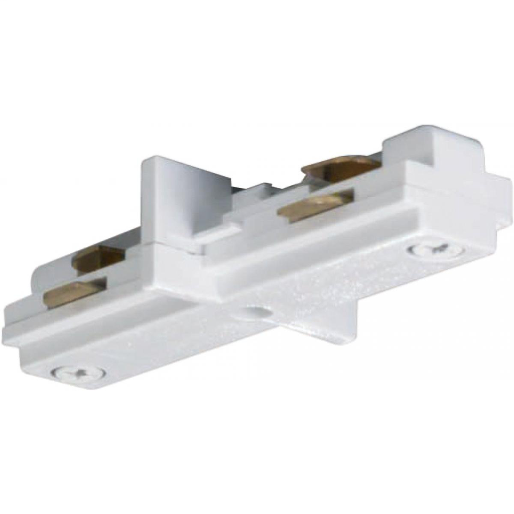 Product image for Satco TP144 Mini Straight Connector - White Finish