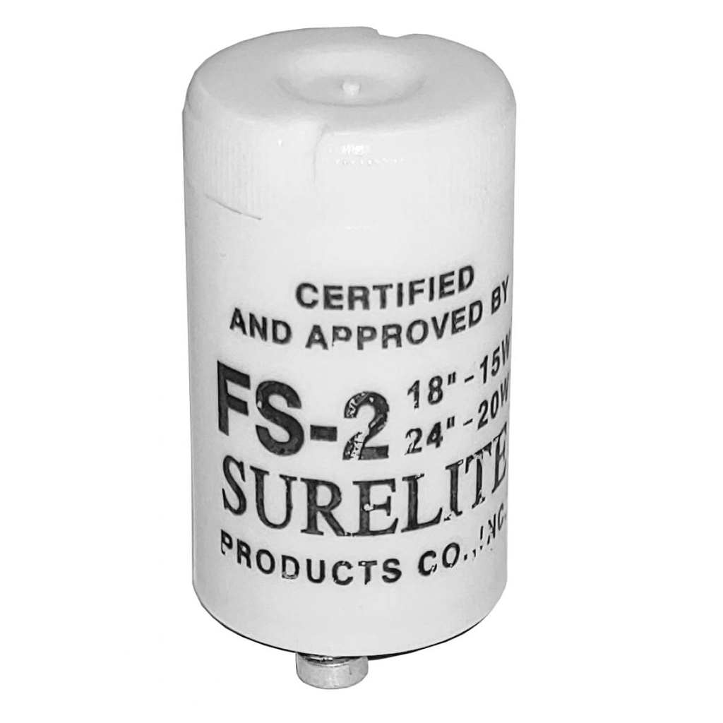 Product image for Satco FS-2 FS/2 Starter with condensor, 14, 15, 20W