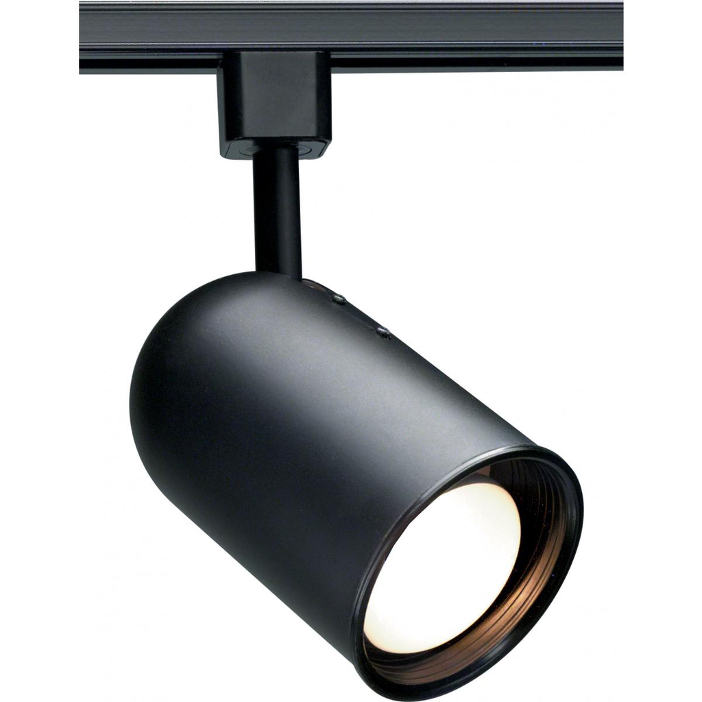 Product image for Satco TH209 1 Light - R20 - Track Head - Bullet Cylinder - Black Finish