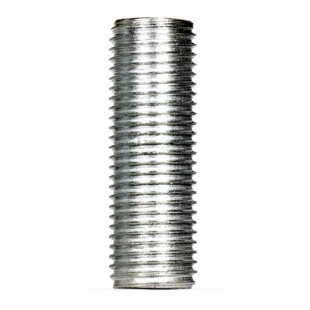 Mayer-DDS-1/4 IP Steel Nipple, Zinc Plated, 3" Length, 1/2" Wide-1