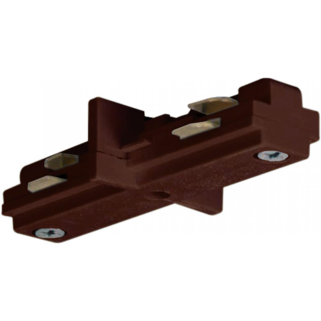 Product image for Satco TP205 Mini Straight Connector - Brown Finish