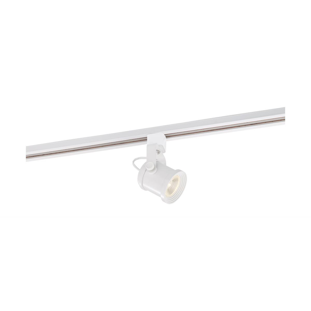 Product image for Satco TH491 LED, 12 Watt Forged Track Head, White, 36 deg. Beam Angle