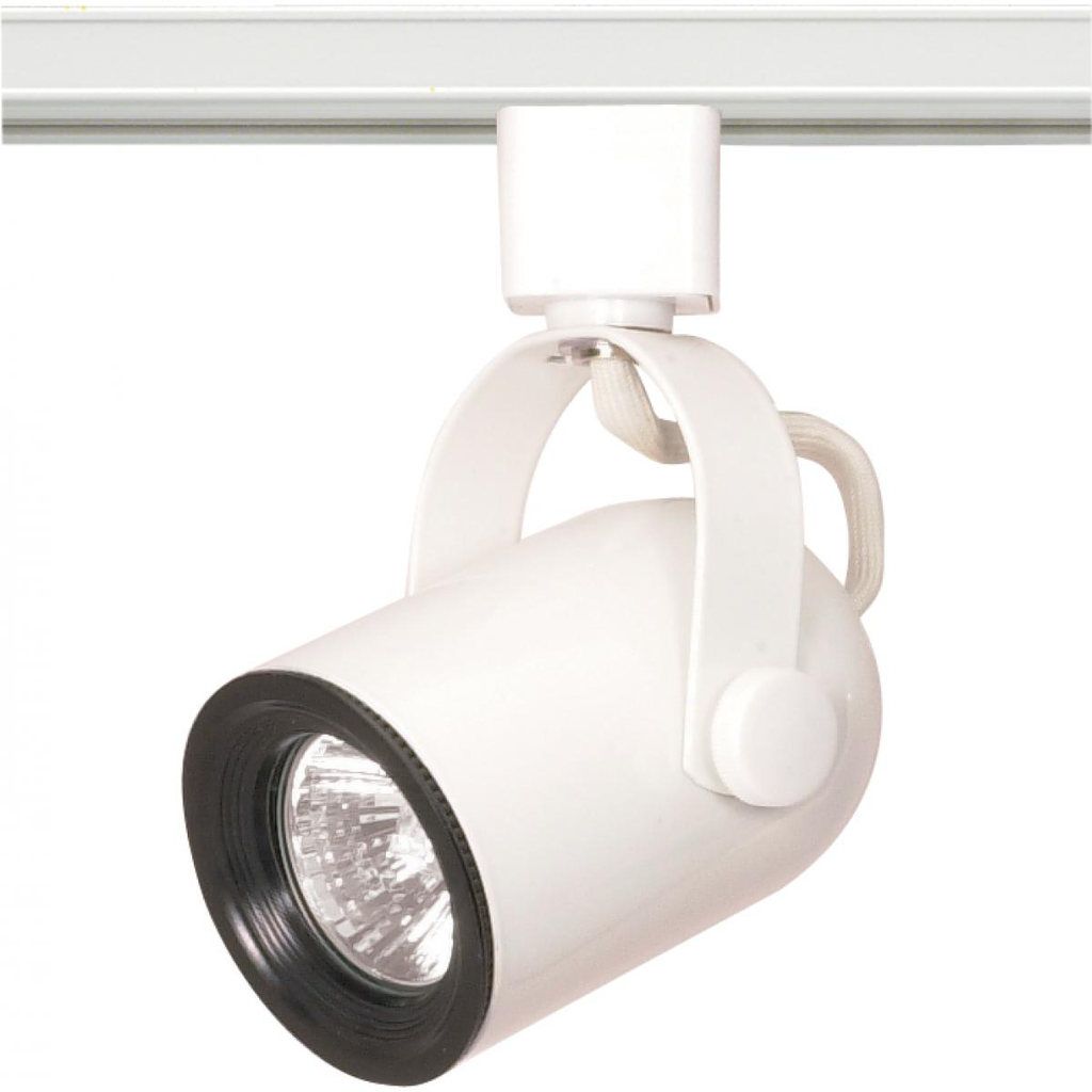 Product image for Satco TH315 1 Light - MR16 - 120V Track Head - Round Back - White Finish