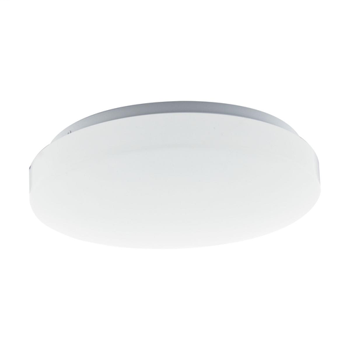 62-1211 - 11 inch, Acrylic Round, Flush Mounted, LED Light Fixture, CCT Selectable with Microwave Sensor , White Finish, 120V