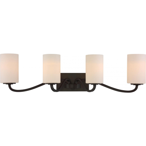 Product image for SATCO 60-5971 WILLOW 4 LIGHT VANITY