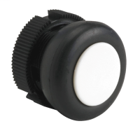 Round head for pushbutton - spring return - XAC-A - white - booted