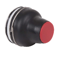 Booted head for pushbutton XAC-B - red - 4 mm, -25..+70 °C