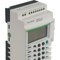 Compact smart relay Zelio Logic - 12 I O - 100..240 V AC - clock - display