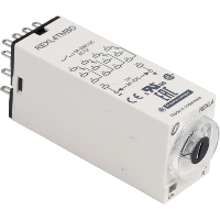 On-delay timing relay - 0.1 s..100 h - 24 V DC - 4 OC