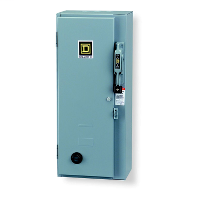 Square D 8538SBG13V06AP1 440/480 VAC 5 Hp 3-Pole NEMA 1 Full Voltage Non-Reversing Combination Starter