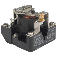 Product image for Square D 8501CO15V08 208 VAC 30 Amp 1-Pole SPDT 1NO 1NC Panel Mount AC Operated Power Relay