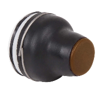 Booted head for pushbutton XAC-B - brown - 4 mm, -25..+70 °C