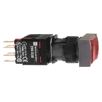 Product image for SQD XB6CW4G2B Sq Red Flush 1 nc 120