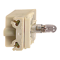 Product image for Square D 9001KM25 240 VAC/VDC 6 VA Incandescent 30 mm Push Button Light Module