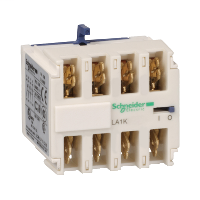 Product image for SQD LA1KN047 CONTACTOR+RELAY AUX CONTACT 575VAC 10A