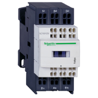 Product image for SQD LC1D183U7 CONTACTOR 600VAC 18AM