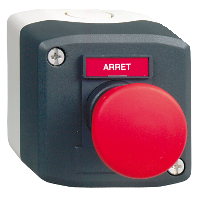 Product image for SQD XALD164 P-BTN ENCLOSURE 600VAC 10A XALB SP