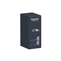Product image for Square D RSB2A080RD 6 VDC 8 Amp DPDT 2CO Silver Alloy Plug-In Interface Relay