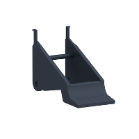 Plastic maintaining clamp - for interface relay socket RSZ