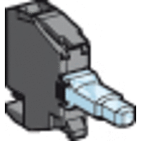 Product image for Square D ZBVG54 22 mm 110 to 120 VAC Orange Push Button Light Module