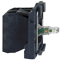 Product image for Square D ZB5AW0G53 22 mm 110 to 120 Volt 2NO Single Contact Block Light Module with LED