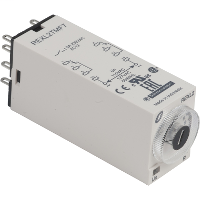 On-delay timing relay - 0.1 s..100 h - 120 V AC - 2 OC