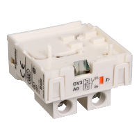 Product image for Square D GV3A09 1NO 690 VAC 220 VDC 6 Amp Manual Starter Auxiliary Contact