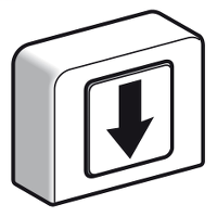 Booted head for pushbutton - XAC-A - lower, slow