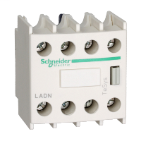 TeSys D - auxiliary contact block - 2 NO + 2 NC - screw-clamps terminals
