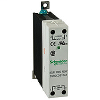Solid state relay - DIN rail mount - input 90-280 V AC, output 24-280 V AC, 10A